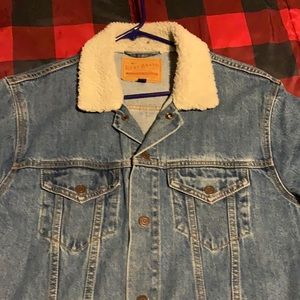 Lucky Brand Jean jacket mint condition size XL